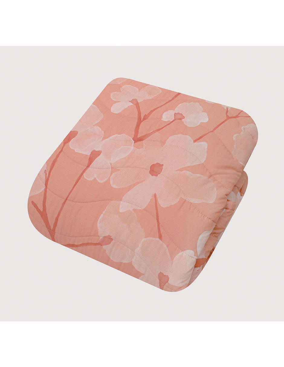 Set de colcha Cindel Coral 4