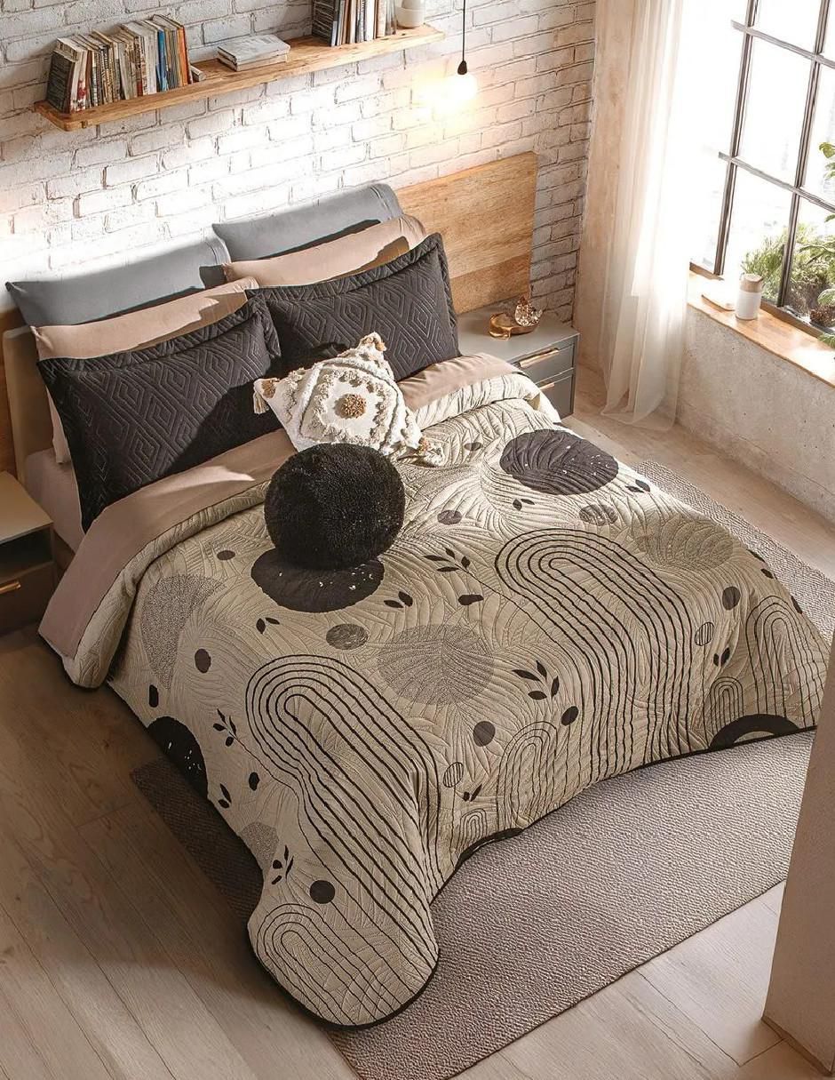 Colcha neutral botanic Colcha neutral botanic