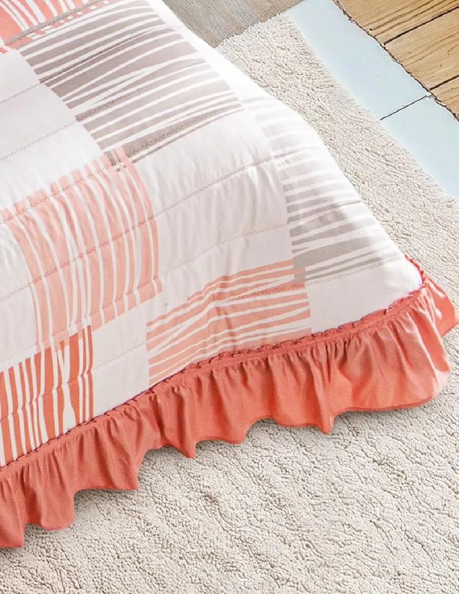 Set de colcha Coral Lines