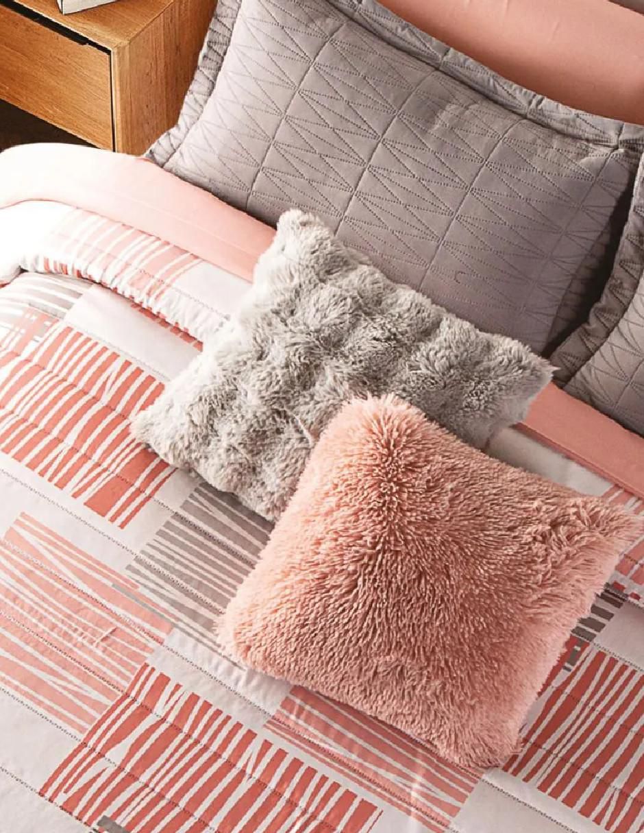 Colcha Ginger & Coral