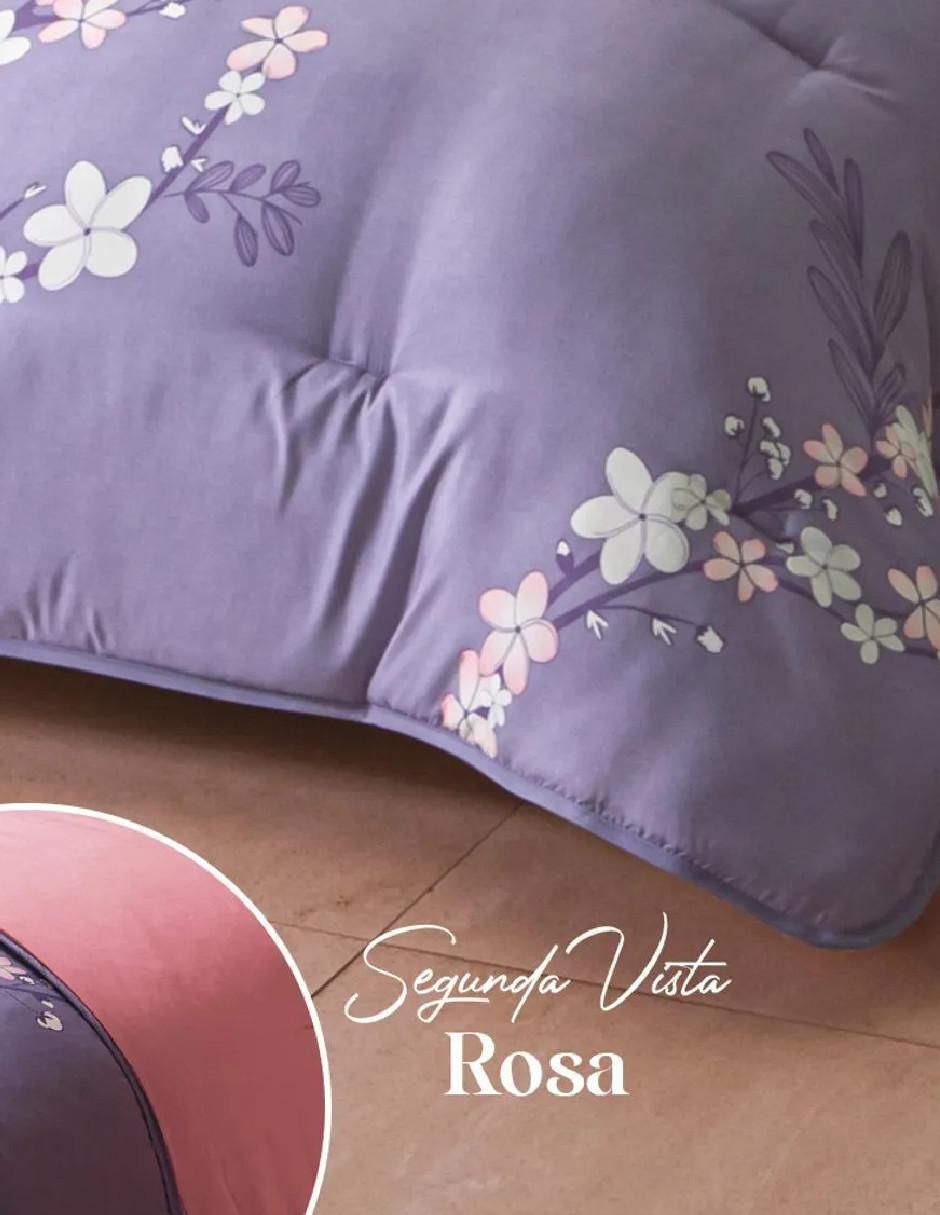 Set edredón Lila Bloom