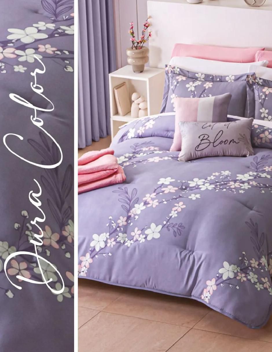 Set edredón Lila Bloom