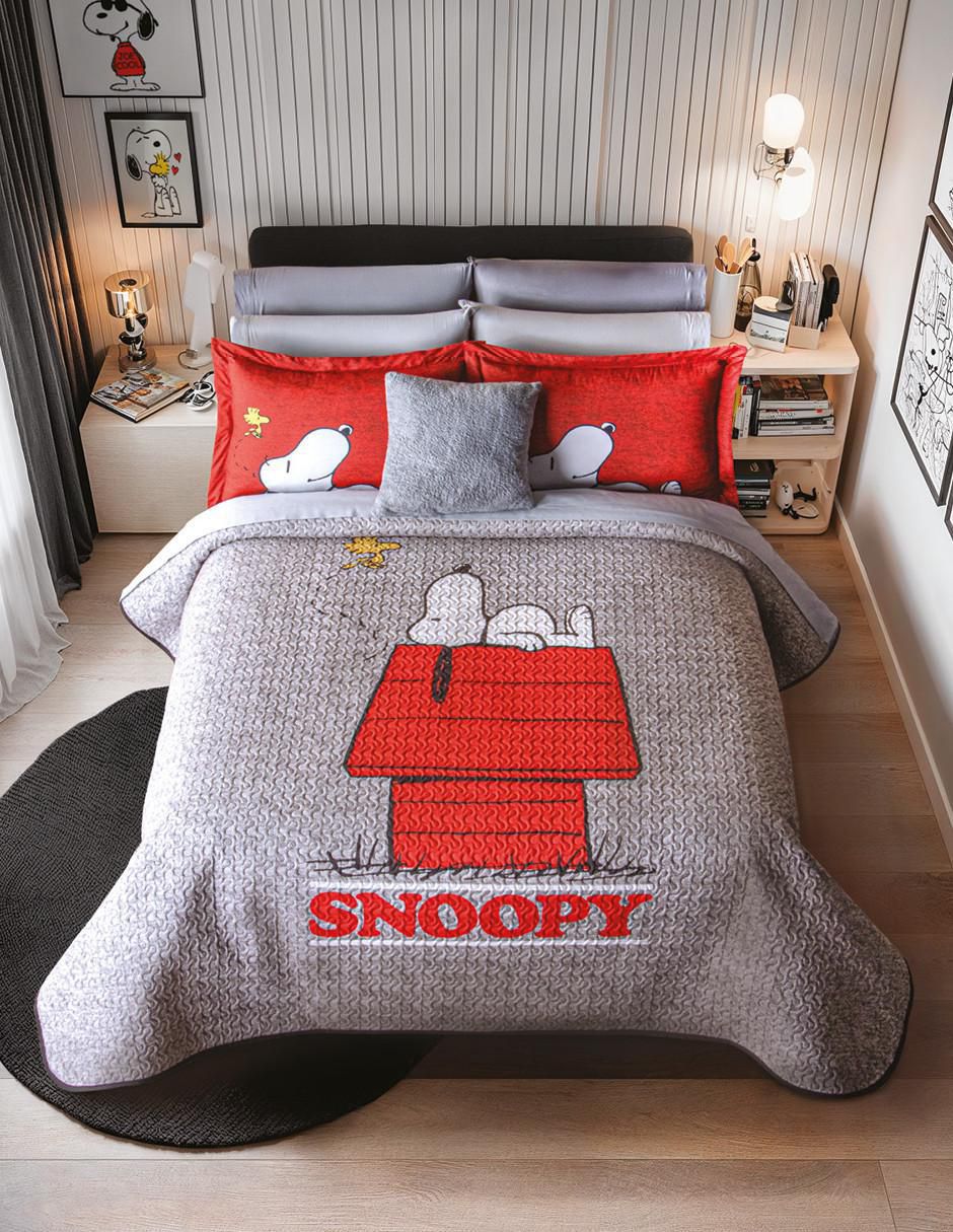 Edredón ultraligero snoopy
