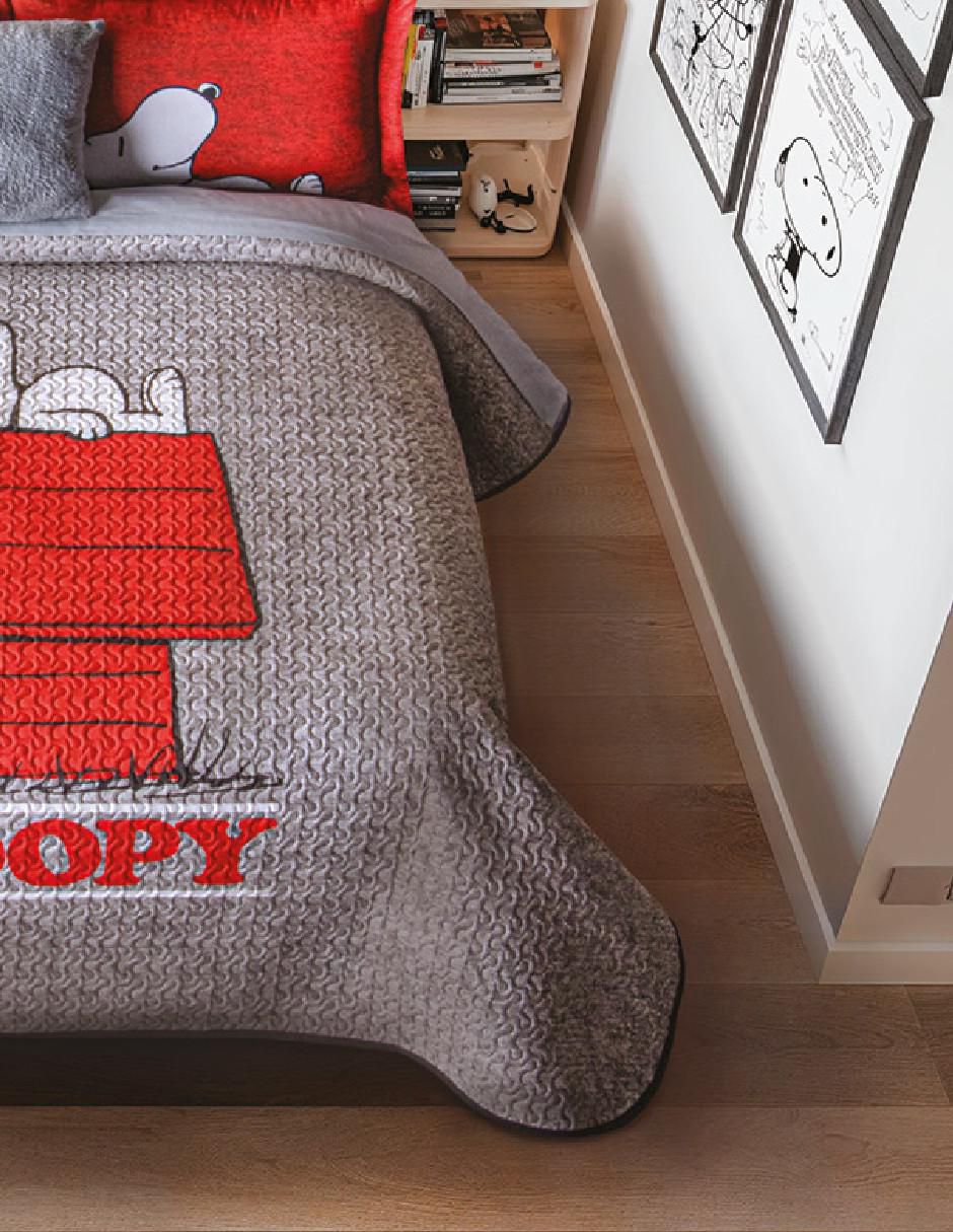 Edredón ultraligero snoopy 2