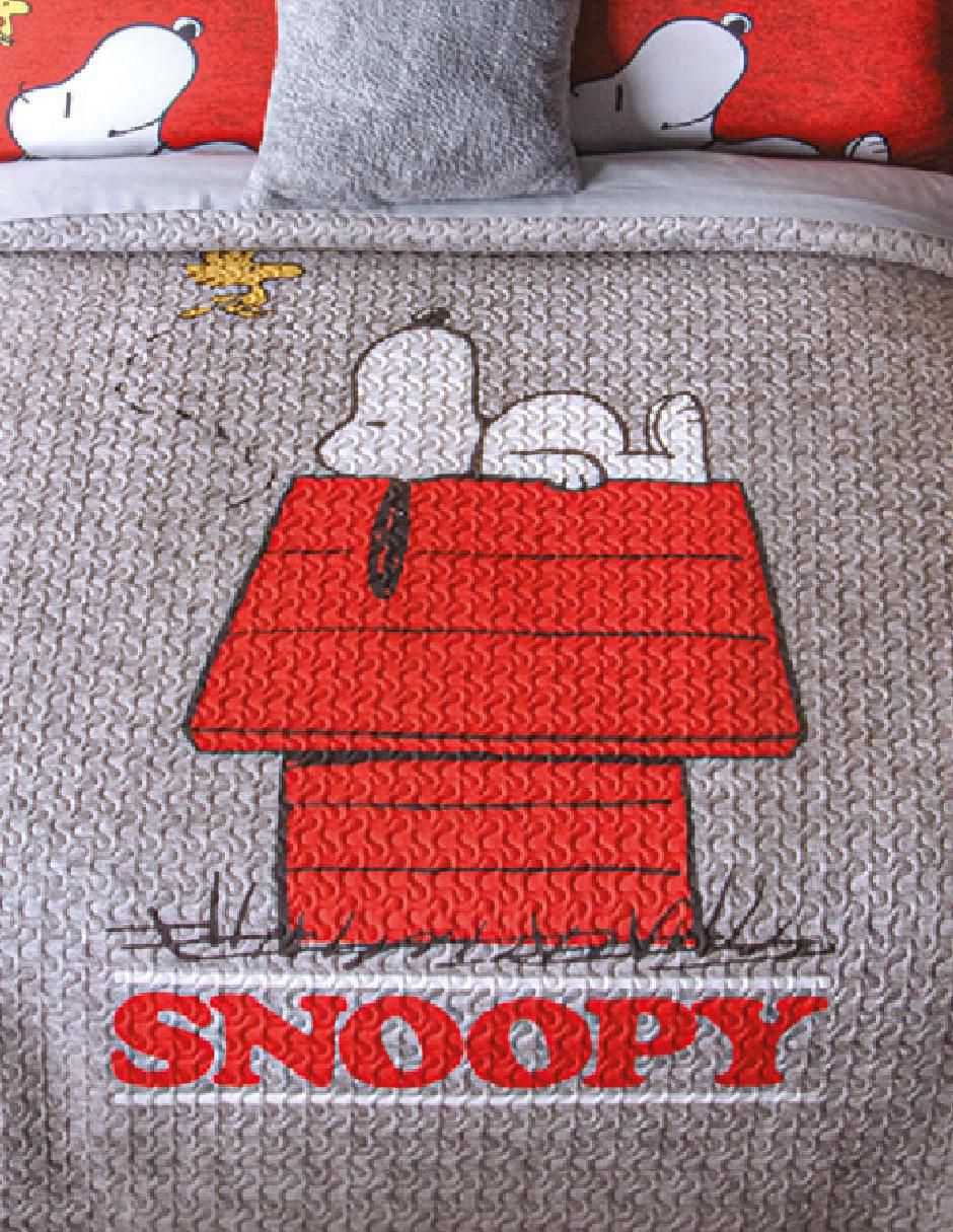 Edredón ultraligero snoopy 3