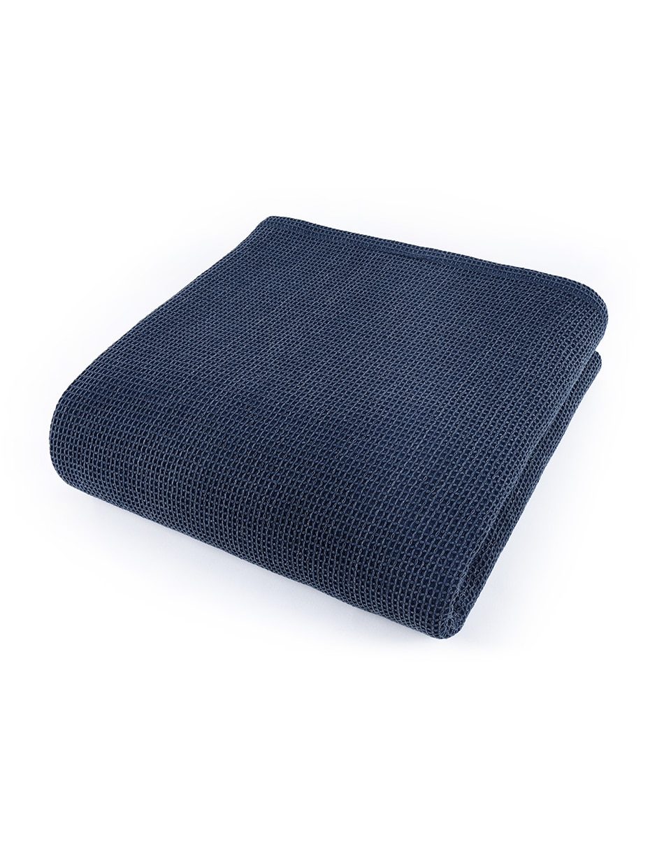 Colcha Washed Blnaket Navy 7
