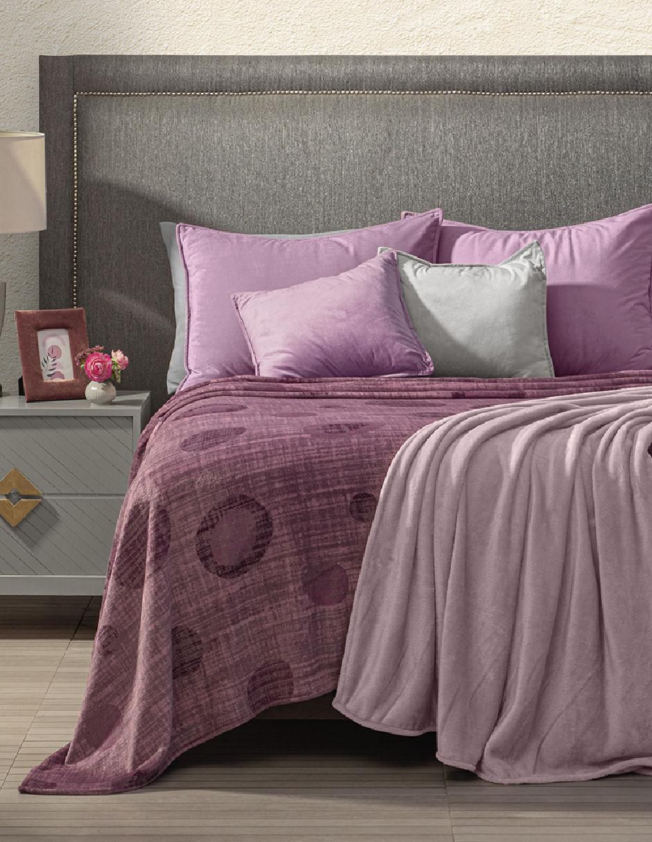 Cobertor Ligero Berry Plump estampado