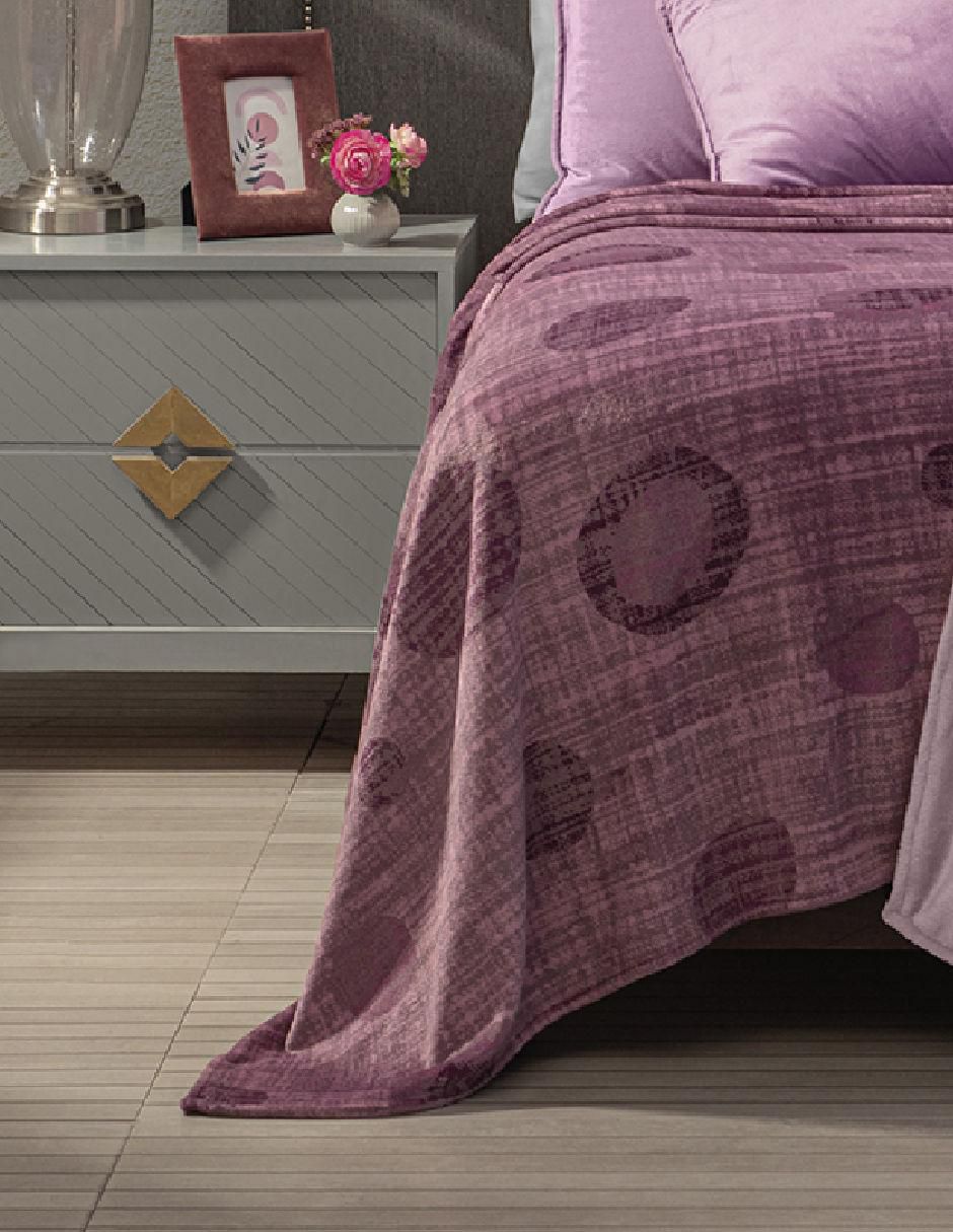 Cobertor Ligero Berry Plump estampado