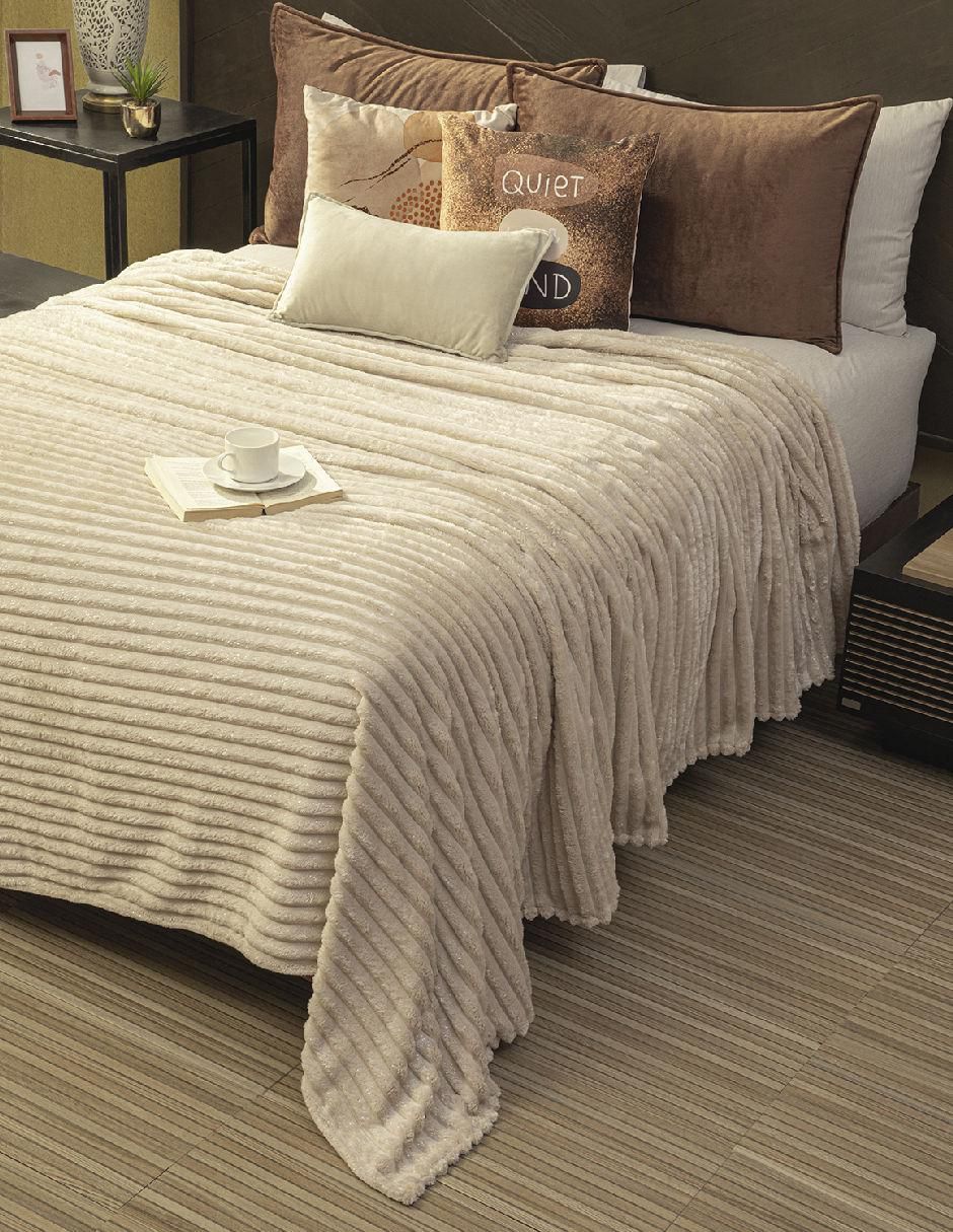 Cobertor 0-0-0 ligero luxury ivory