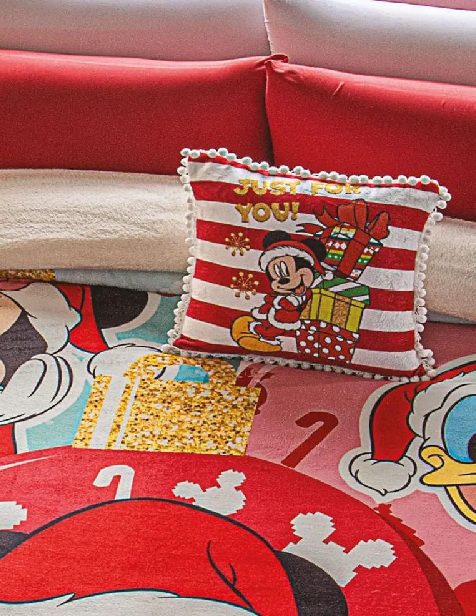 Cobertor navideño mickey christmas 3