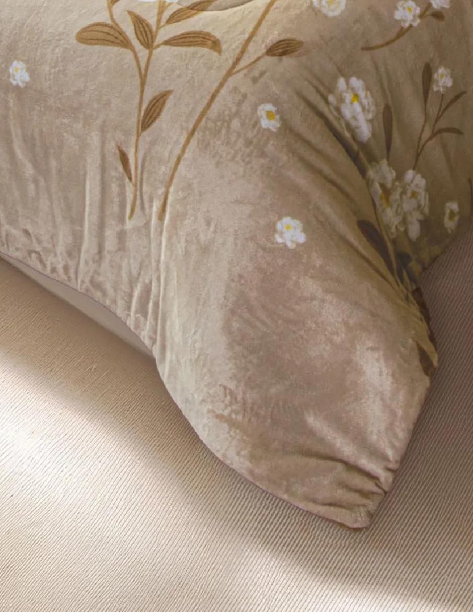 Cobertor flora luxepuff ginger