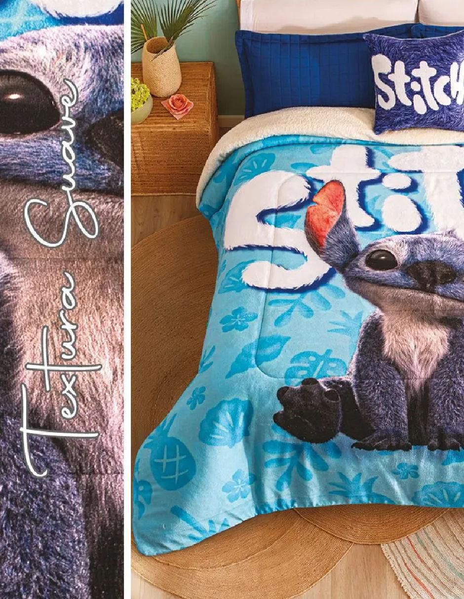 Cobertor cozy stitch live action