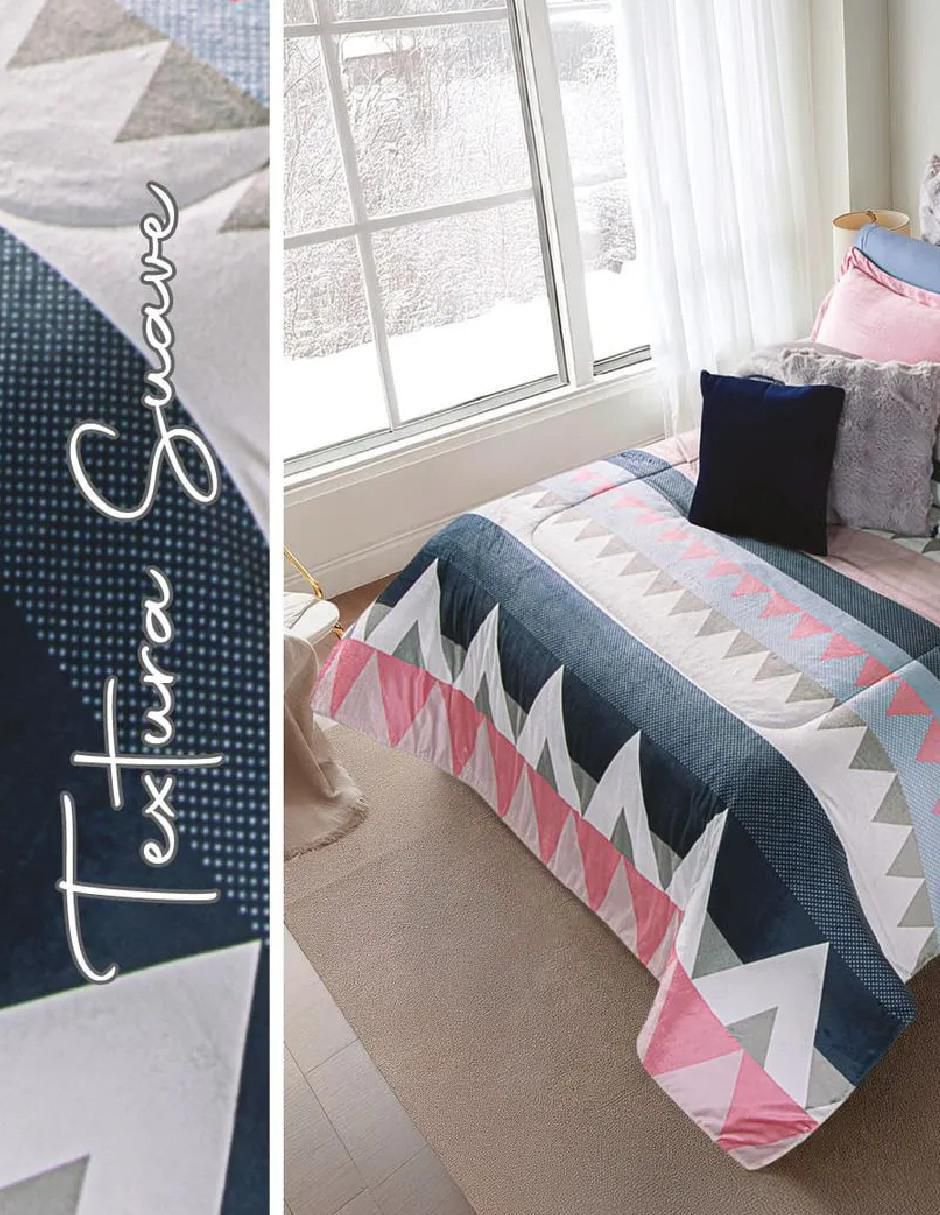 Cobertor luxs nordic mountains