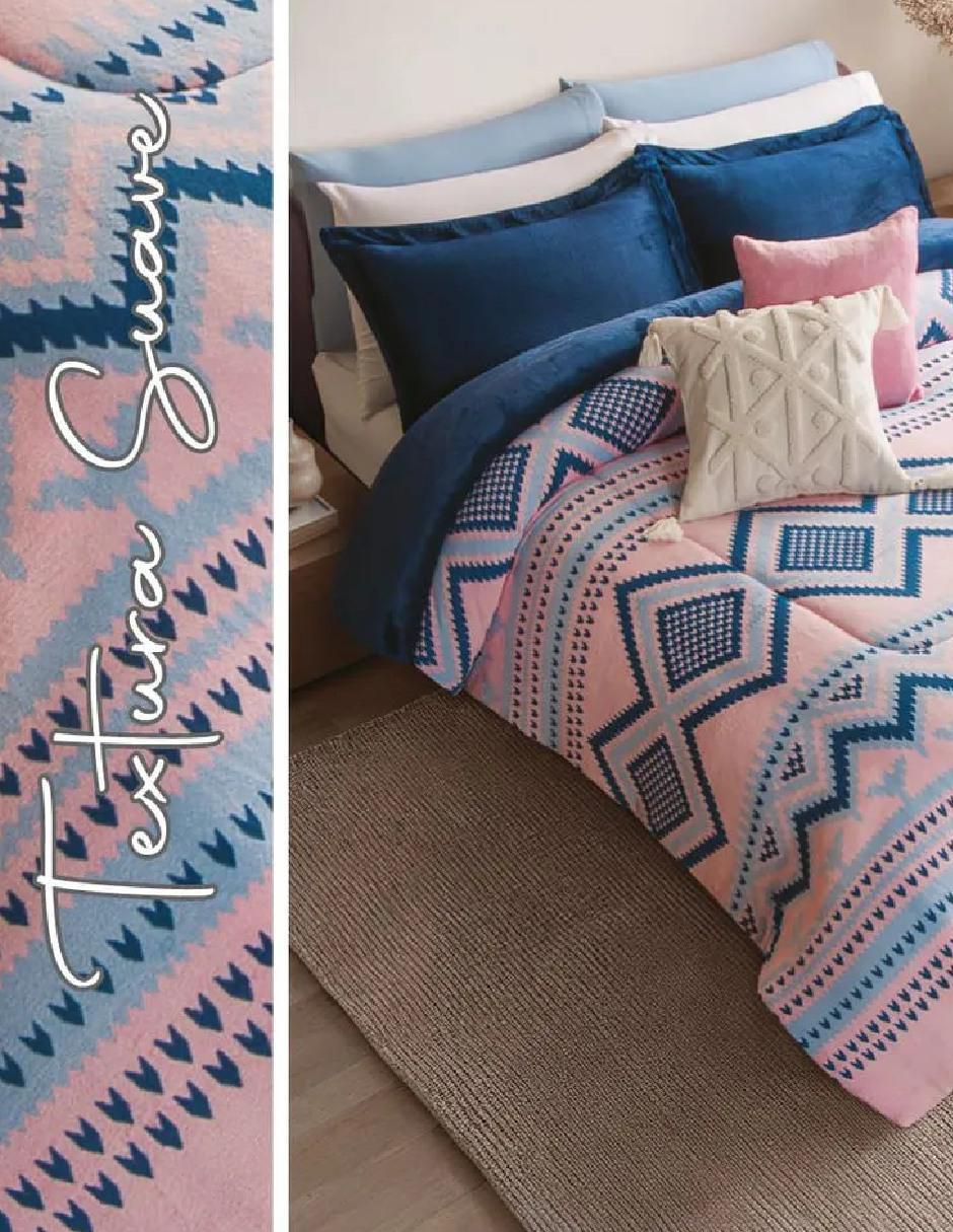 Cobertor luxs cozy amor étnico