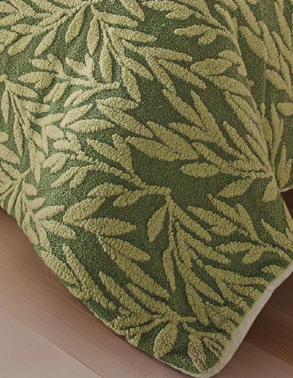Cobertor luxs texturized laurel