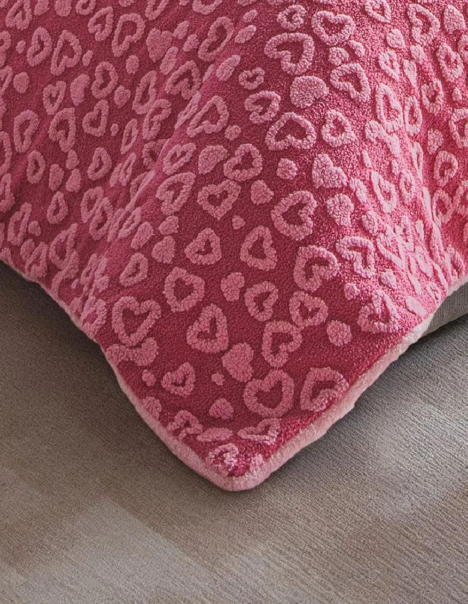 Cobertor luxs fluffy frambuesa