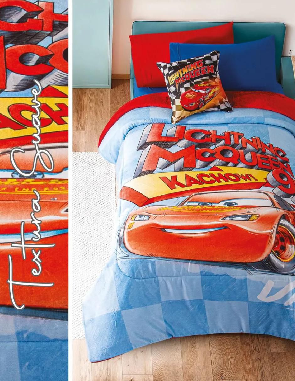 Cobertor Rayo Mcqueen Winter cozy cars 2