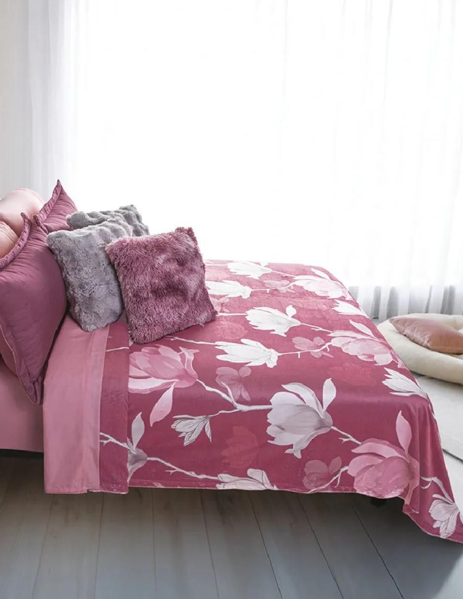 Cobertor estampado floral Cobertor estampado floral