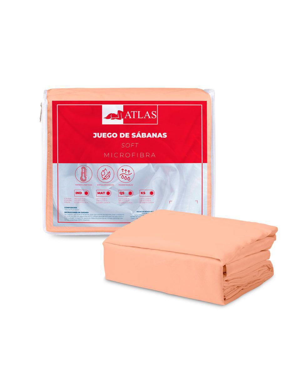 Juego de sábanas de microfibra 100 hilos basic 4