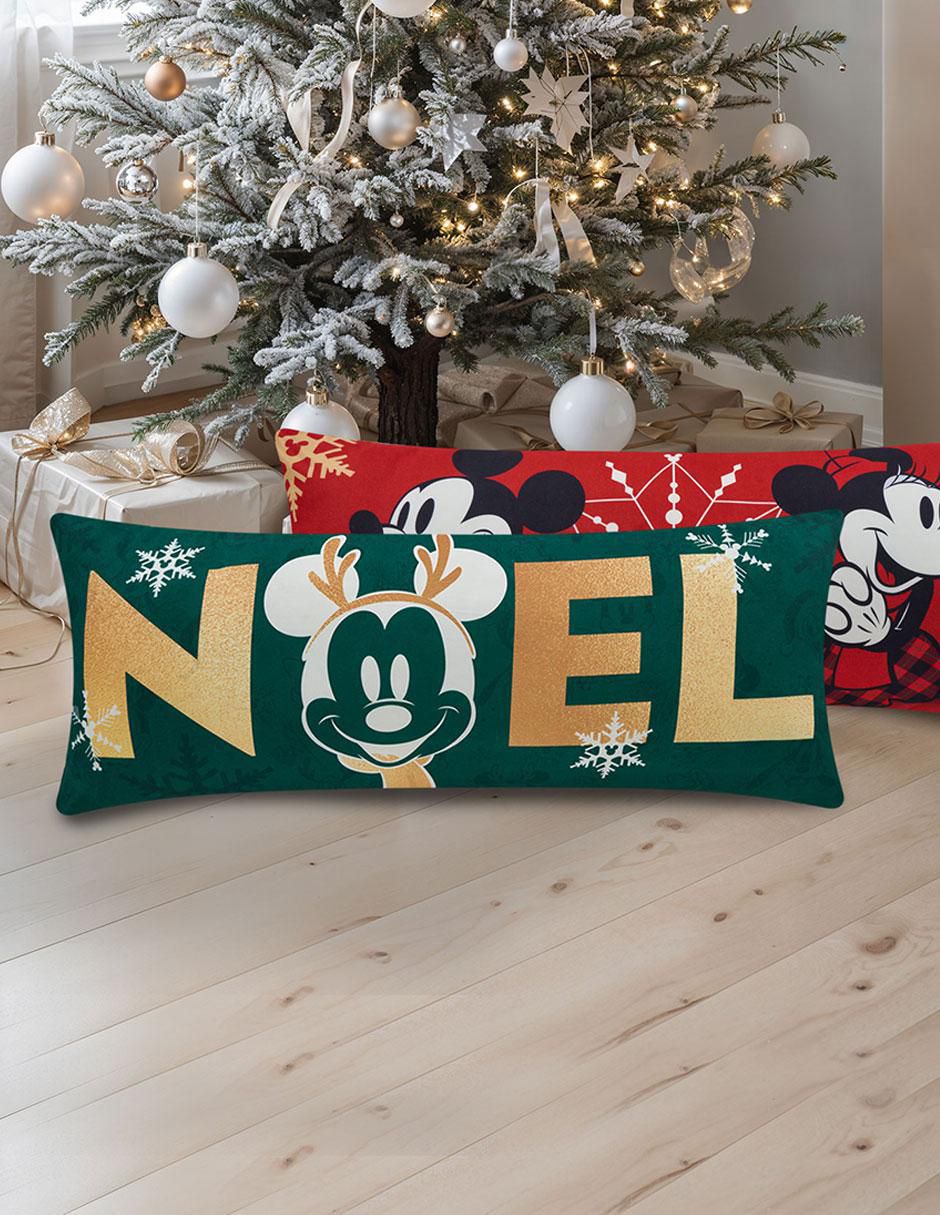 Almohada Súper Jumbo Mickey Noel Navidad firmeza media 2
