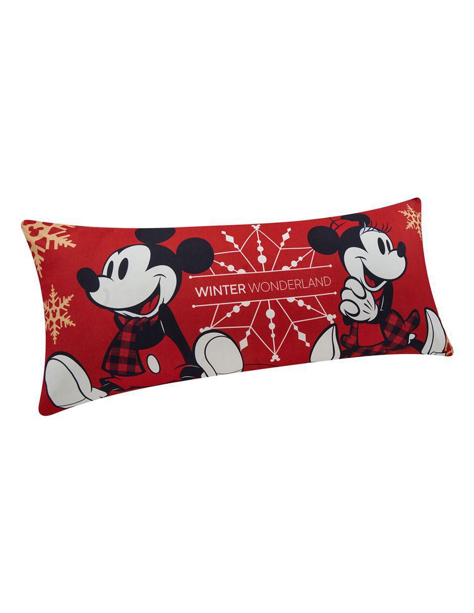 Almohada Súper Jumbo Mickey Noel Navidad firmeza media 4