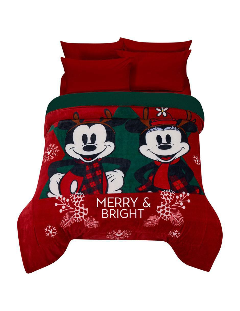 Edredón Oveja Yuletide Navidad Mickey Edredón Oveja Yuletide Navidad Mickey