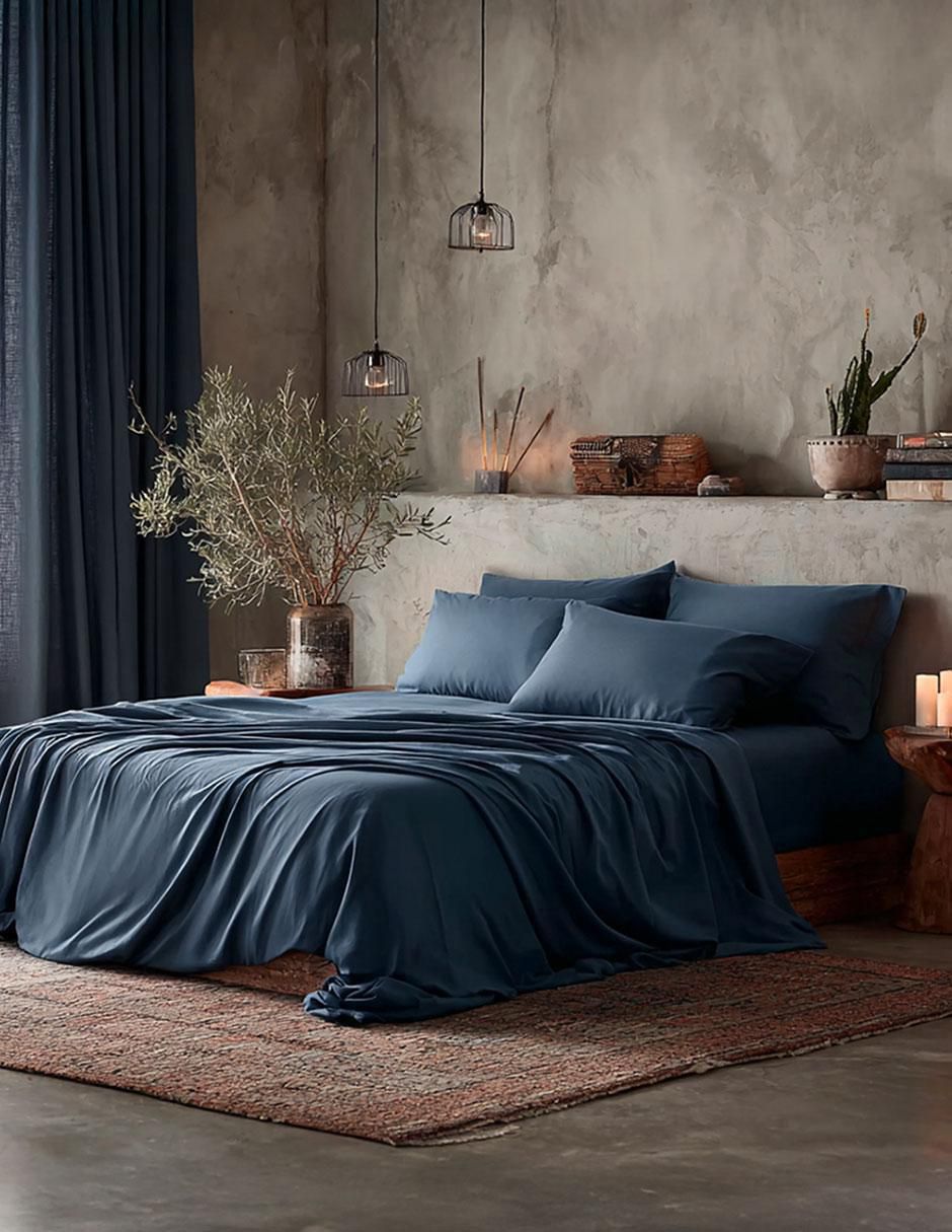 Juego de sábanas de bambú 2500 hilos 1
