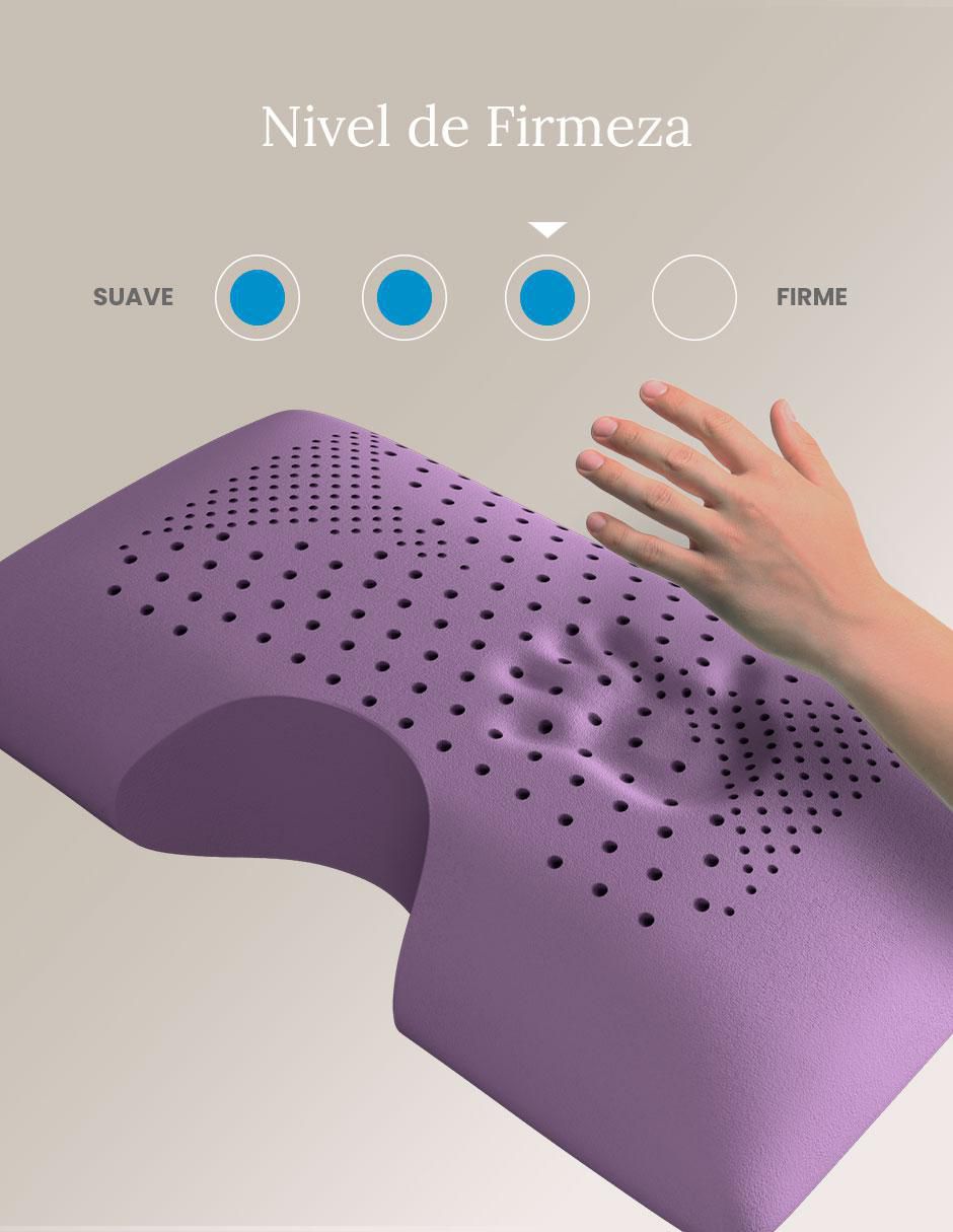 Almohada Cervical Lavanda firmeza media 7