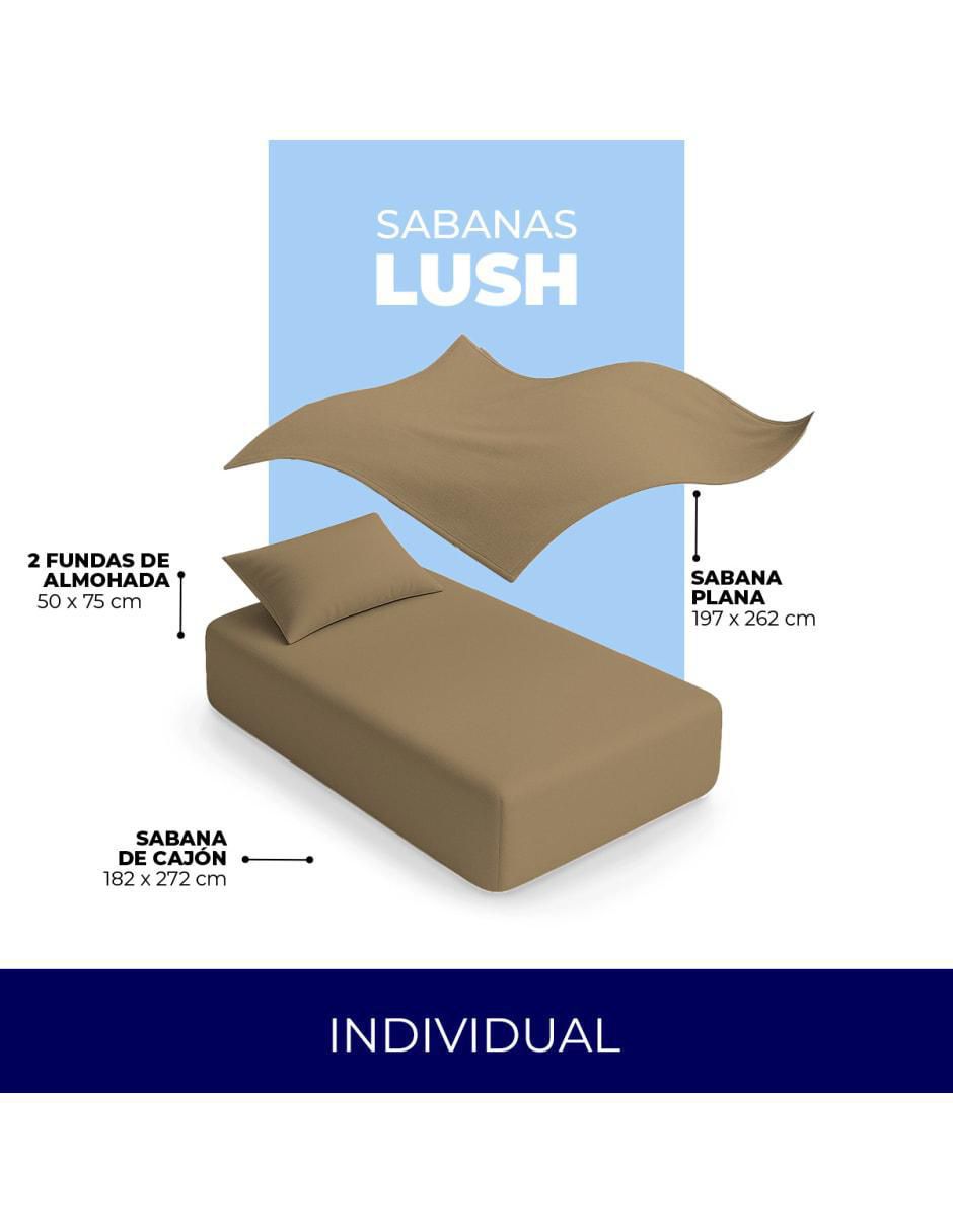Juego de sábanas de algodón Atlas del descanso Lush