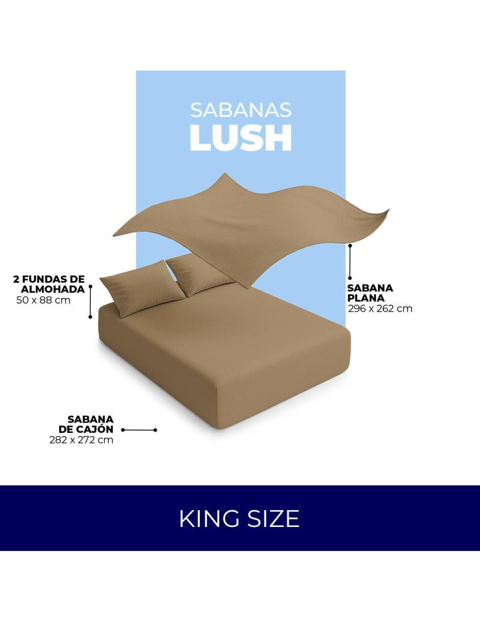 Juego de sábanas de algodón Atlas del descanso Lush