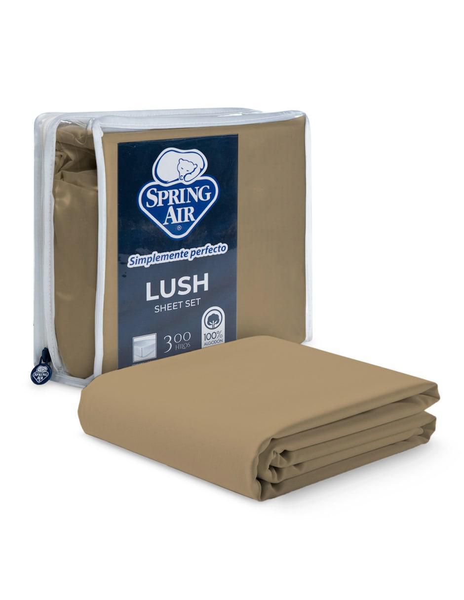 Juego de sábanas de algodón 300 hilos Lush Juego de sábanas de algodón 300 hilos Lush