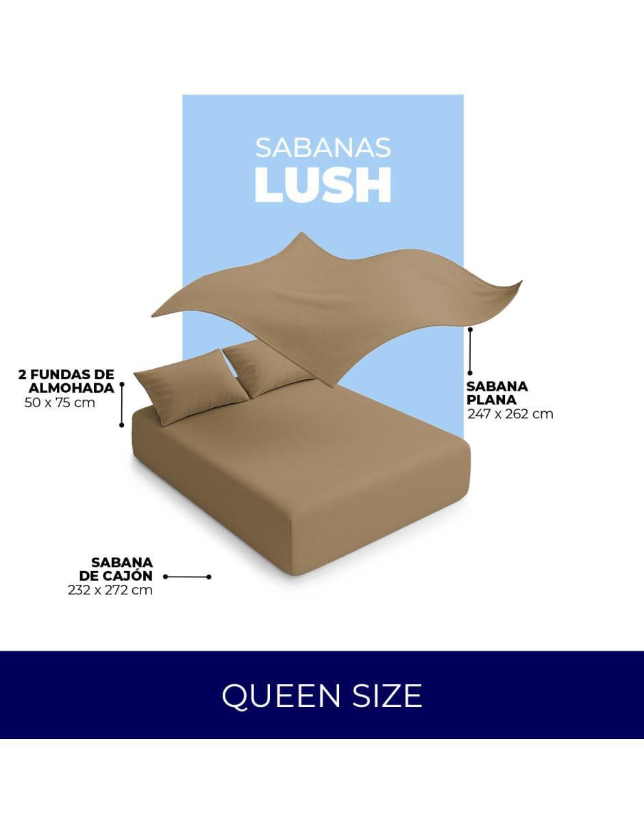 Juego de sábanas de algodón Atlas del descanso Lush