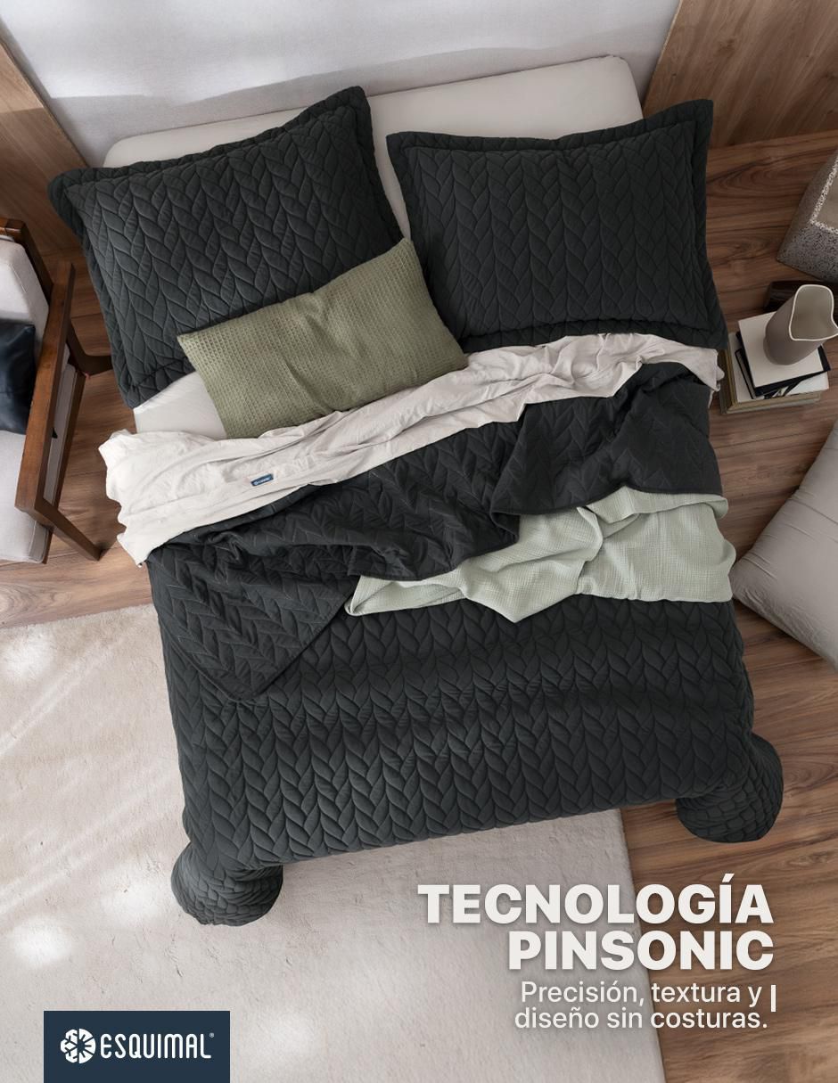 Set edredón Pinsonic velvet mate 4