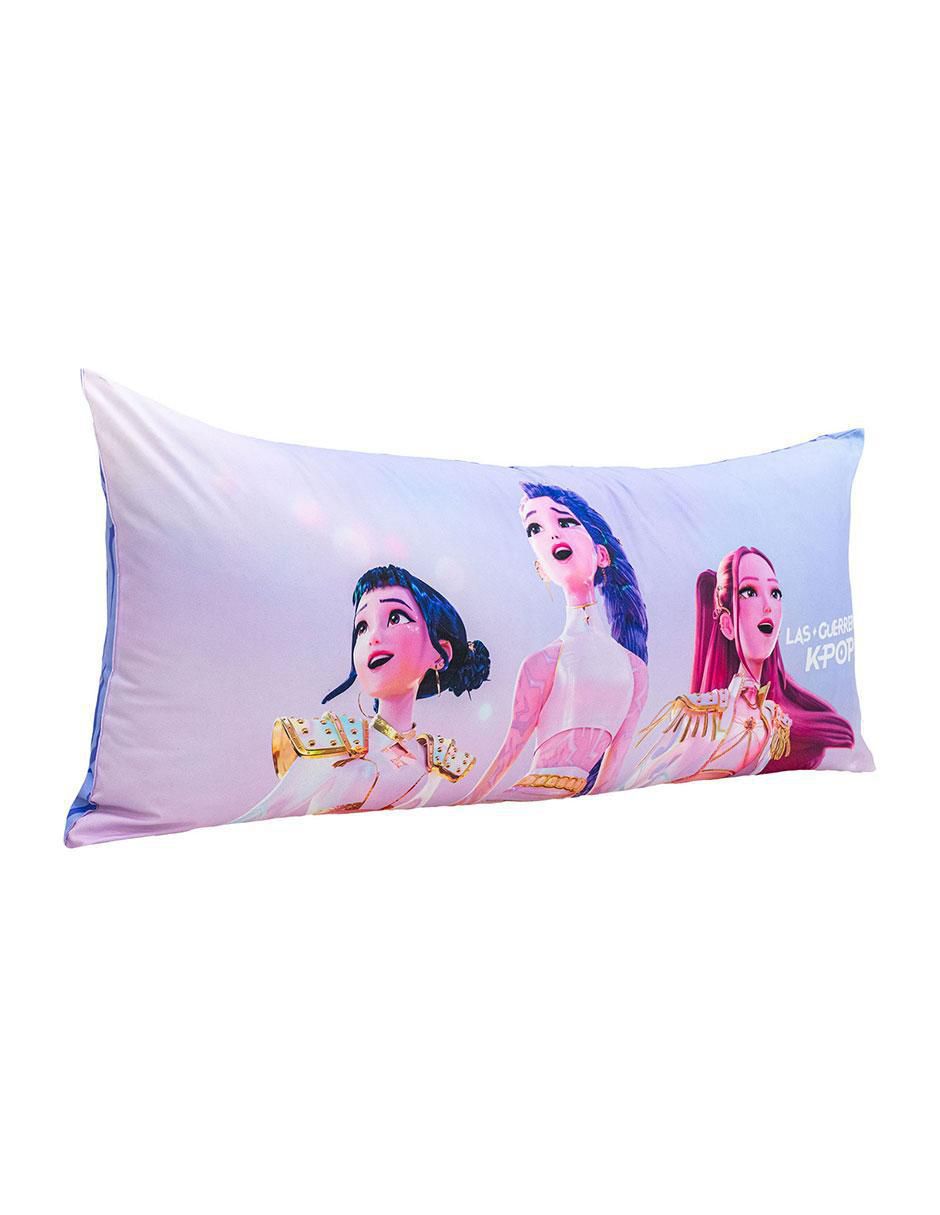 Almohada Súper Jumbo Guerreras K-Pop Estrellas firmeza media 3