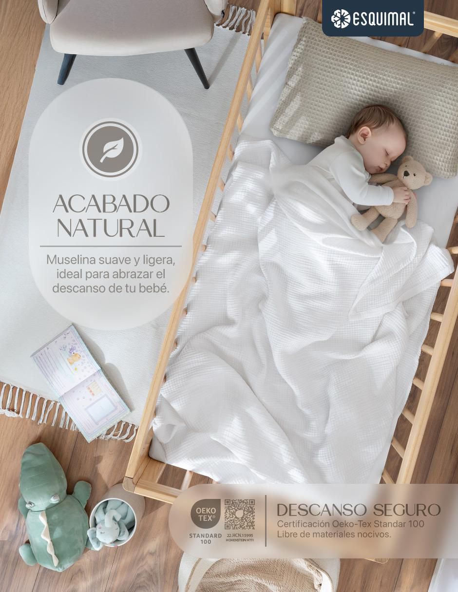 Frazada de tejido plano Cuna unisex 3