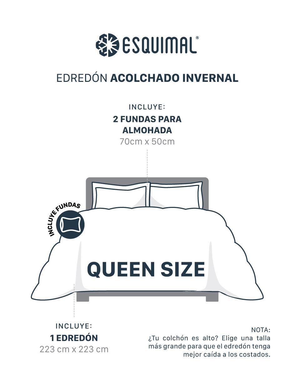 Set edredón esquimal duvet invernal acolchado no aplica