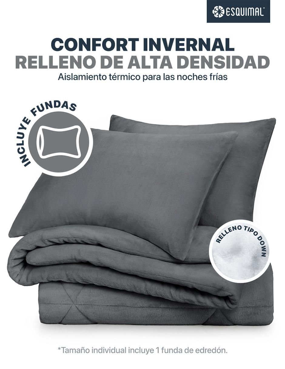 Set edredón esquimal duvet invernal acolchado no aplica