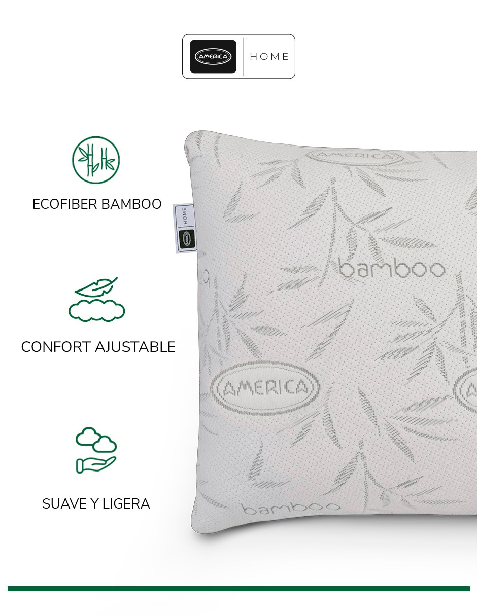 Almohada Bamboo firmeza media 1