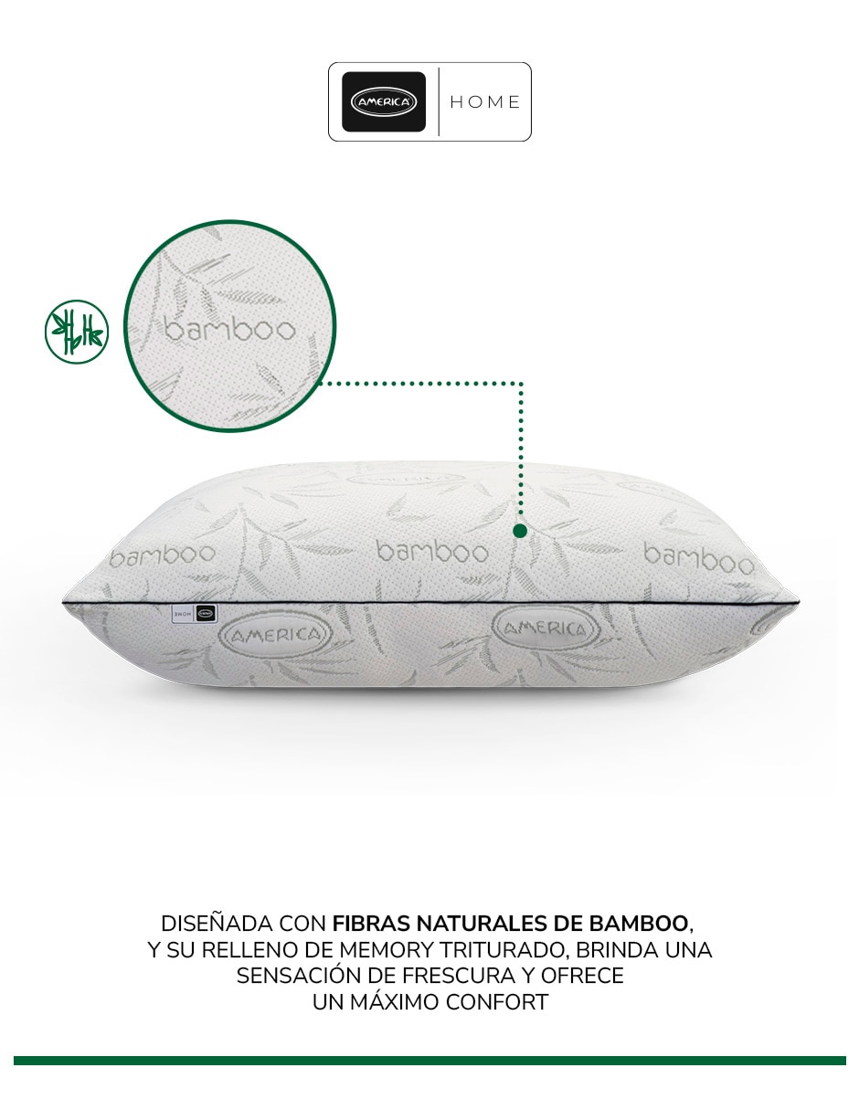 Almohada Bamboo firmeza media 2