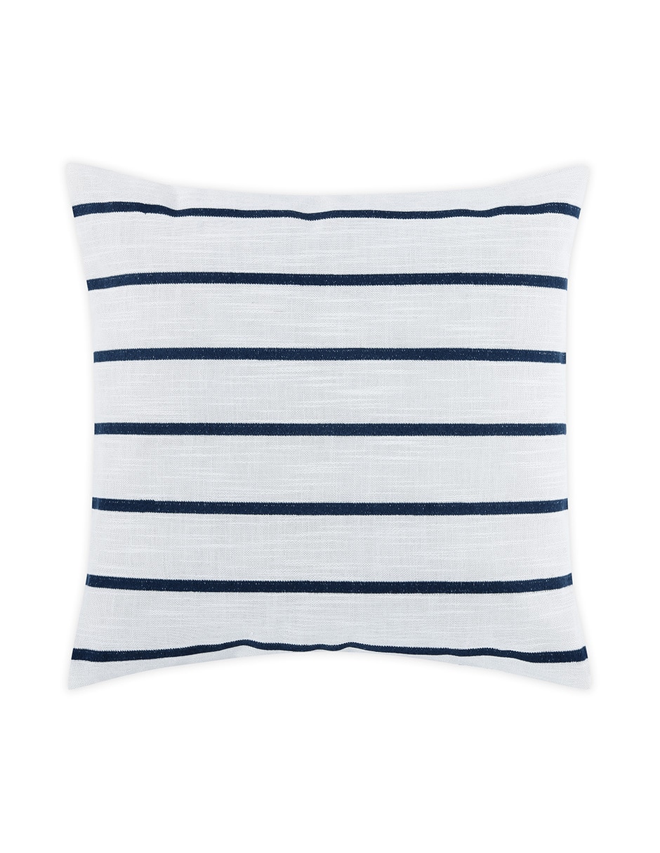 Cojín decorativo Wave stripe embroidery 2