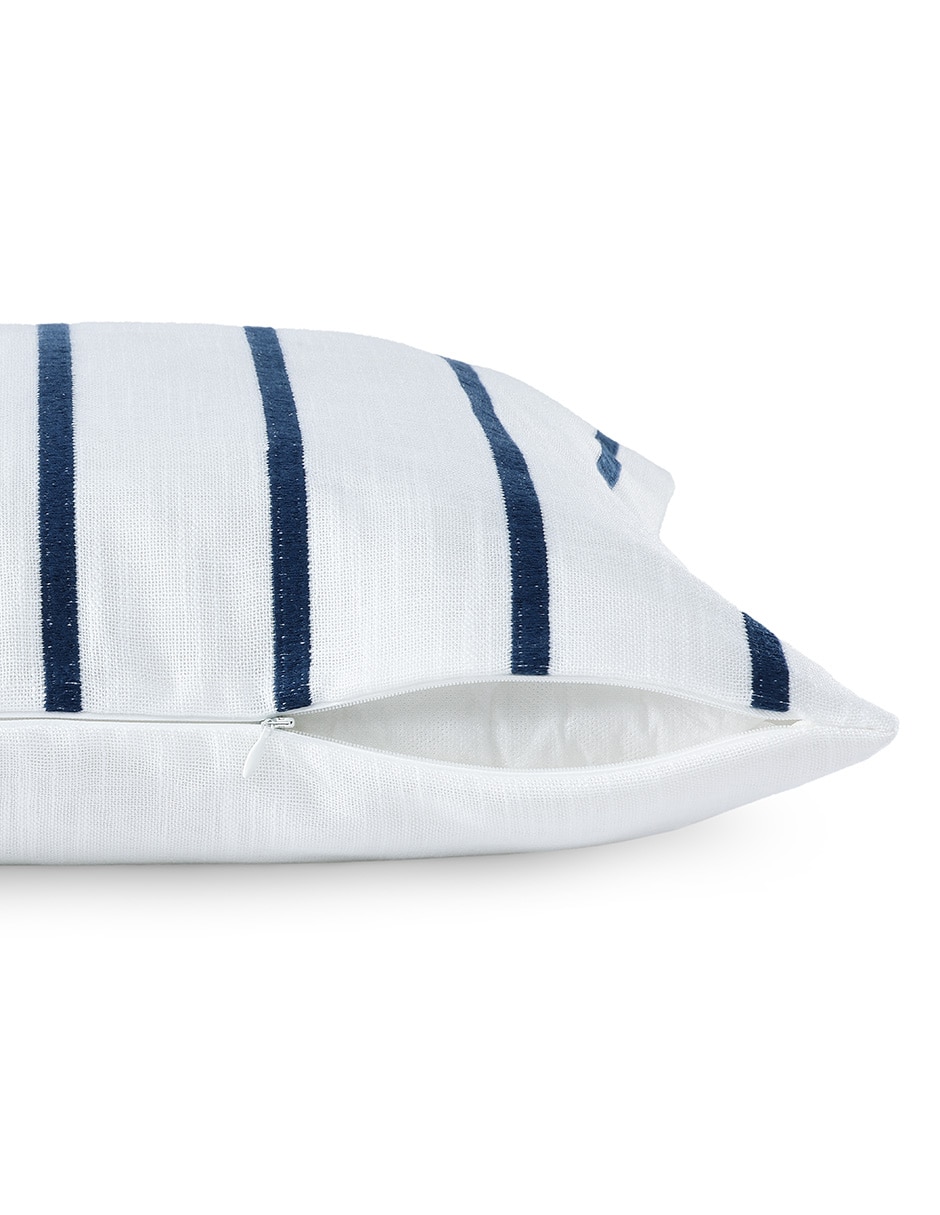 Cojín decorativo Wave stripe embroidery 5