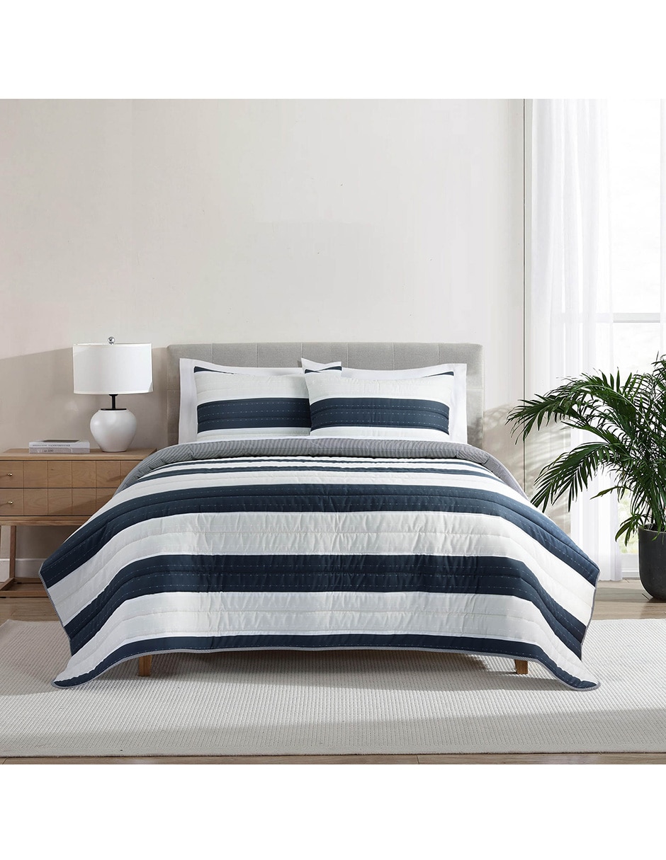 Set de colcha Knots cove blue