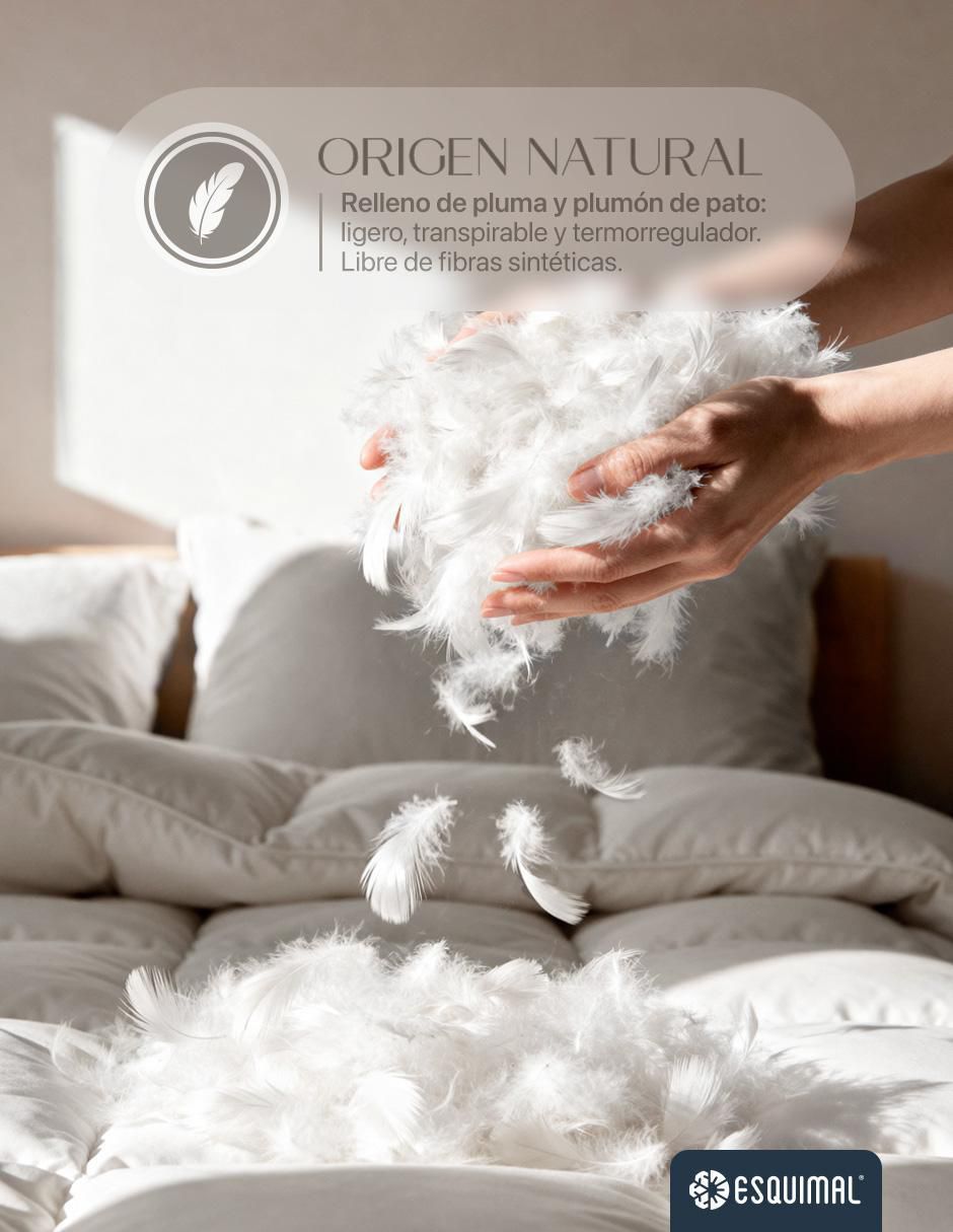 Duvet con relleno  Pluma de Pato 7