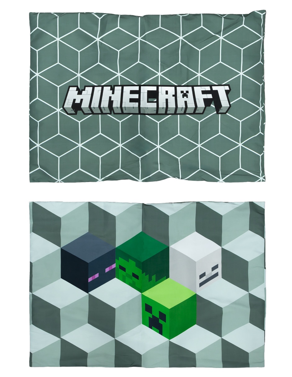 Set edredón Cube World Minecraft 4