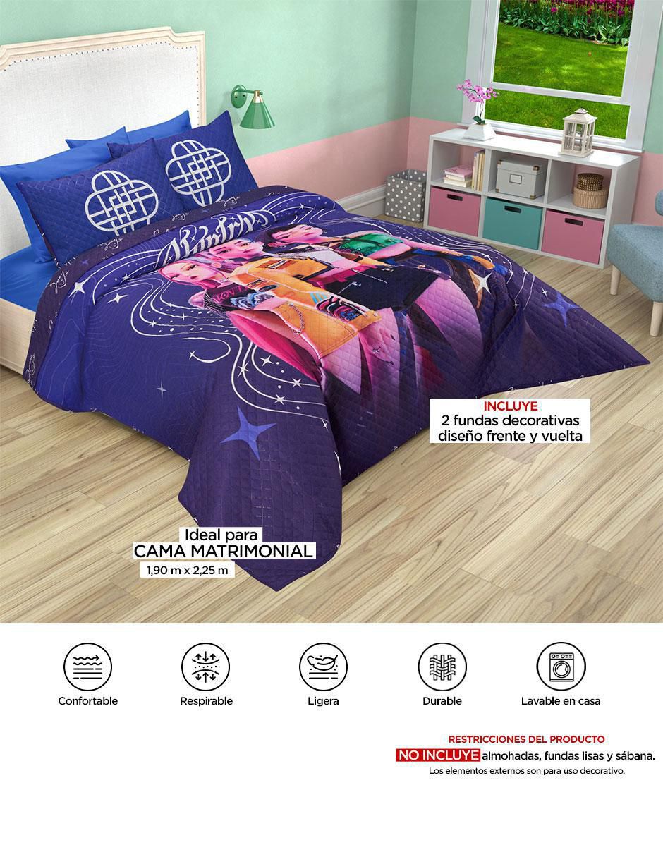 Set de colcha Microfibra Guerreras K-pop cazadoras 11