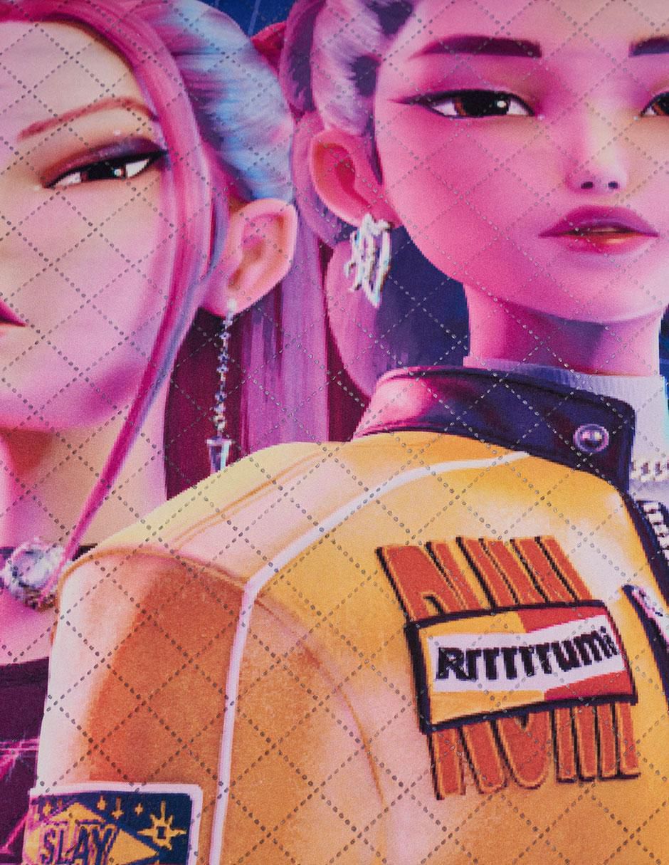 Set de colcha Microfibra Guerreras K-pop cazadoras 7