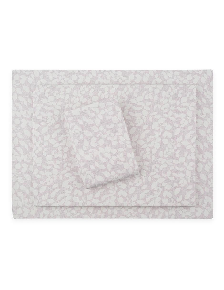 Juego de sábanas de poliéster 80 g Danae Pink Rp