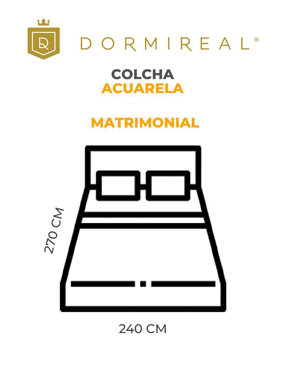 Set de colcha Acuarela 6
