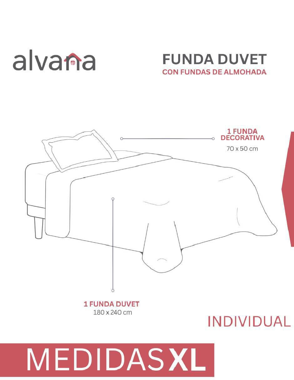 Set duvet con fundas de almohada 6