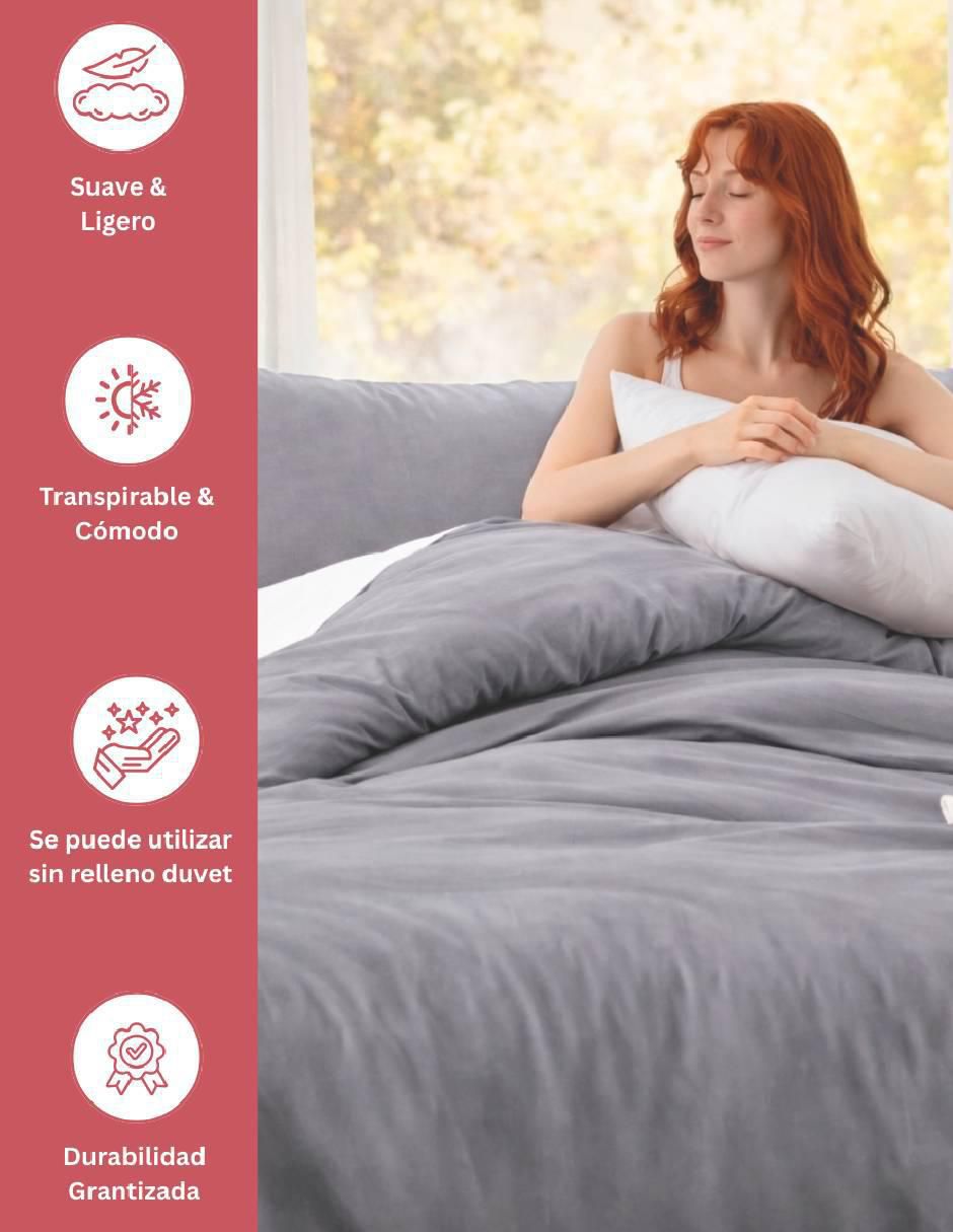 Set duvet no aplica alvana set duvet con fundas de almohada